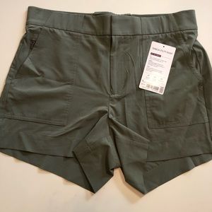 Athlete Tribeca utility shorts- green